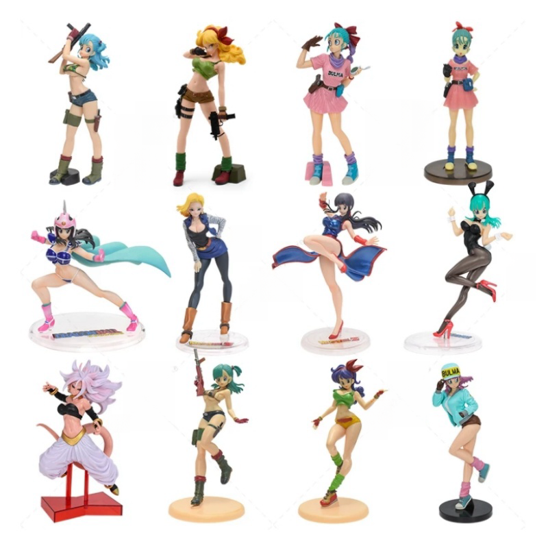 Model Kit Waifu - 12 Stile Anime Dragon Ball Z
