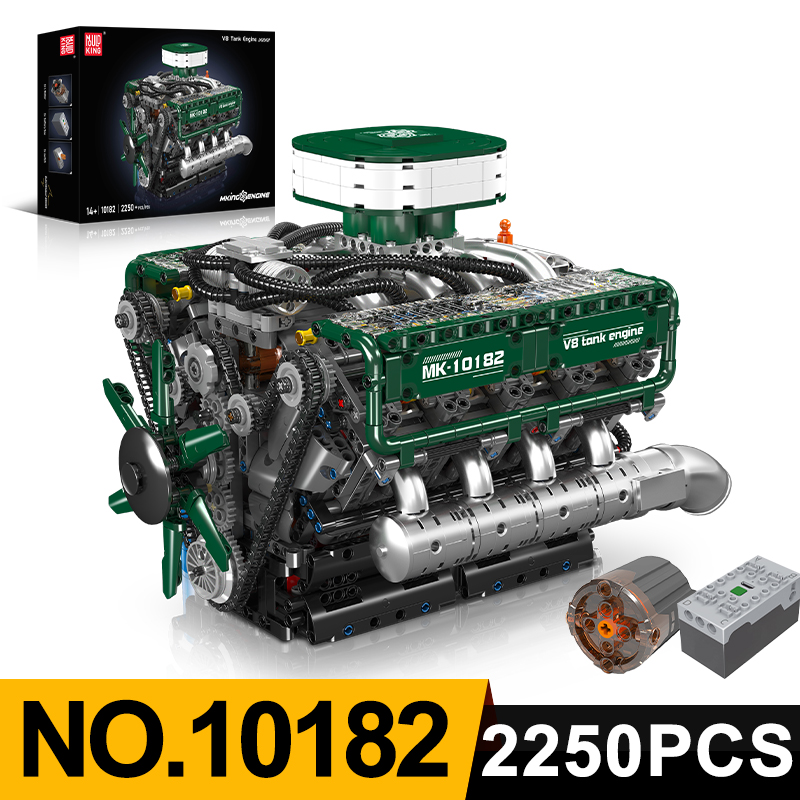 Model Kit V8 Engine - Stampo Re 10182 V8 Serbatoio Motore