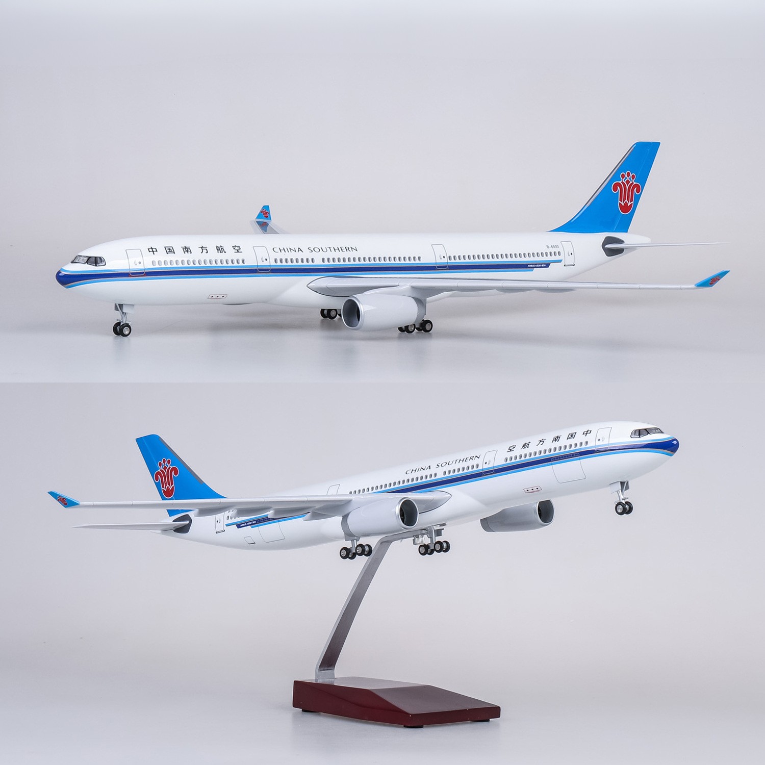 Model Kit Simulator - Modellino di Aereo Commerciale A330 della