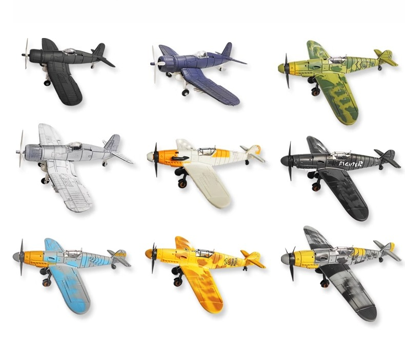 Model Kit Spitfire - 6 pz/set WWII UK Hurricane Spitfire