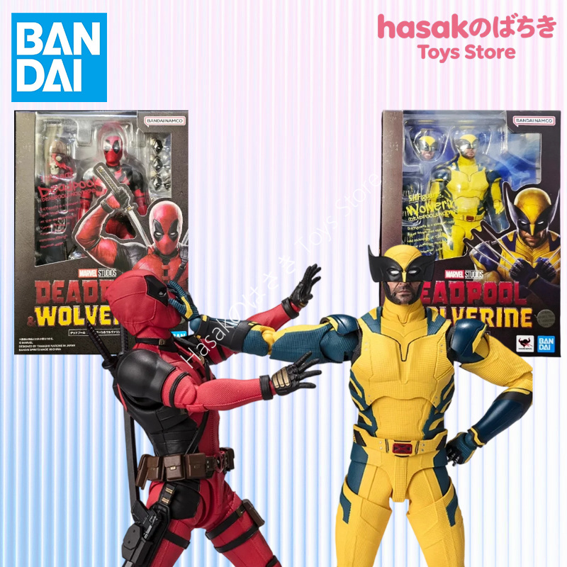 Model Kit Wolverine - Set Originale Bandai SHF in Shock