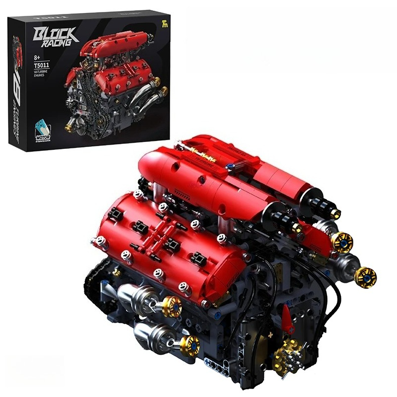 Model Kit V8 Engine - T5011 1370 pz. Kit di Costruzione