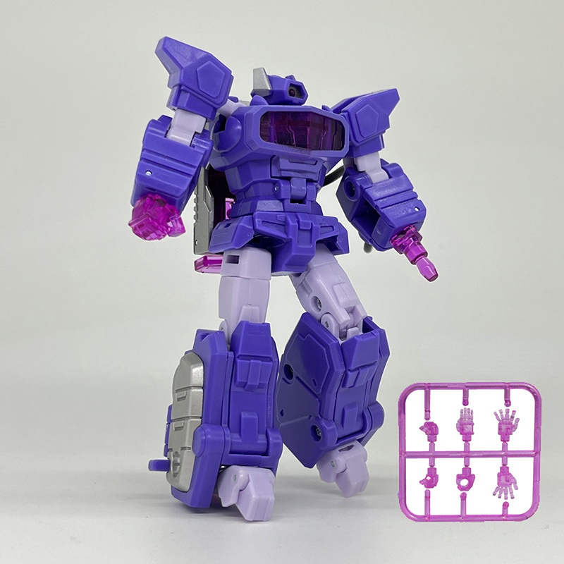 Model Kit Waifu - Shockwave Transformation PT03 PT-03 G1 Modello
