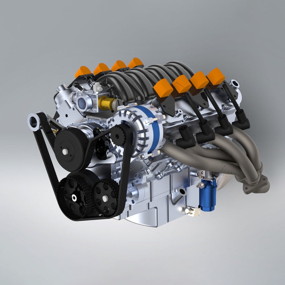 Motore CISON V8 LS-52 52CC 1/5 - Model Kit V8 Engine recensione e prezzo