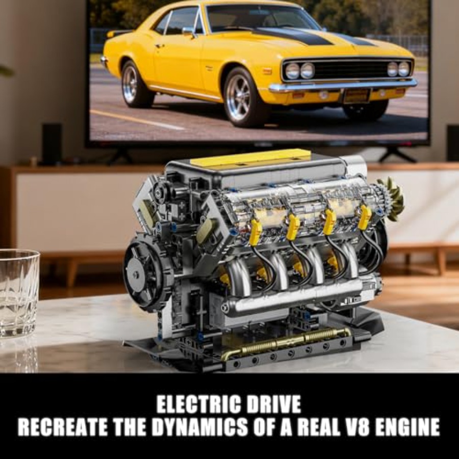Kit Modello Motore V8 Funziona - Model Kit V8 Engine recensione e prezzo