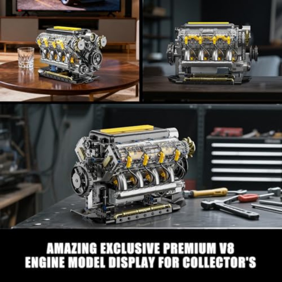 Kit Modello Motore V8 Funziona - Model Kit V8 Engine recensione e prezzo