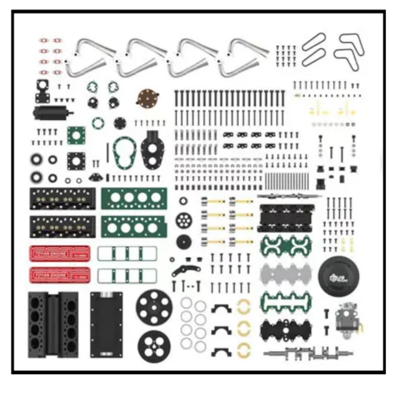 Motore a Gas TOYAN V8 a 4 Temp - Model Kit V8 Engine recensione e prezzo
