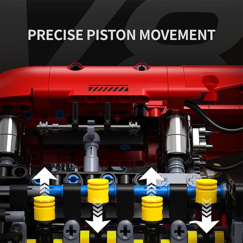 Kit di Costruzione T5011 Model - Model Kit V8 Engine recensione e prezzo