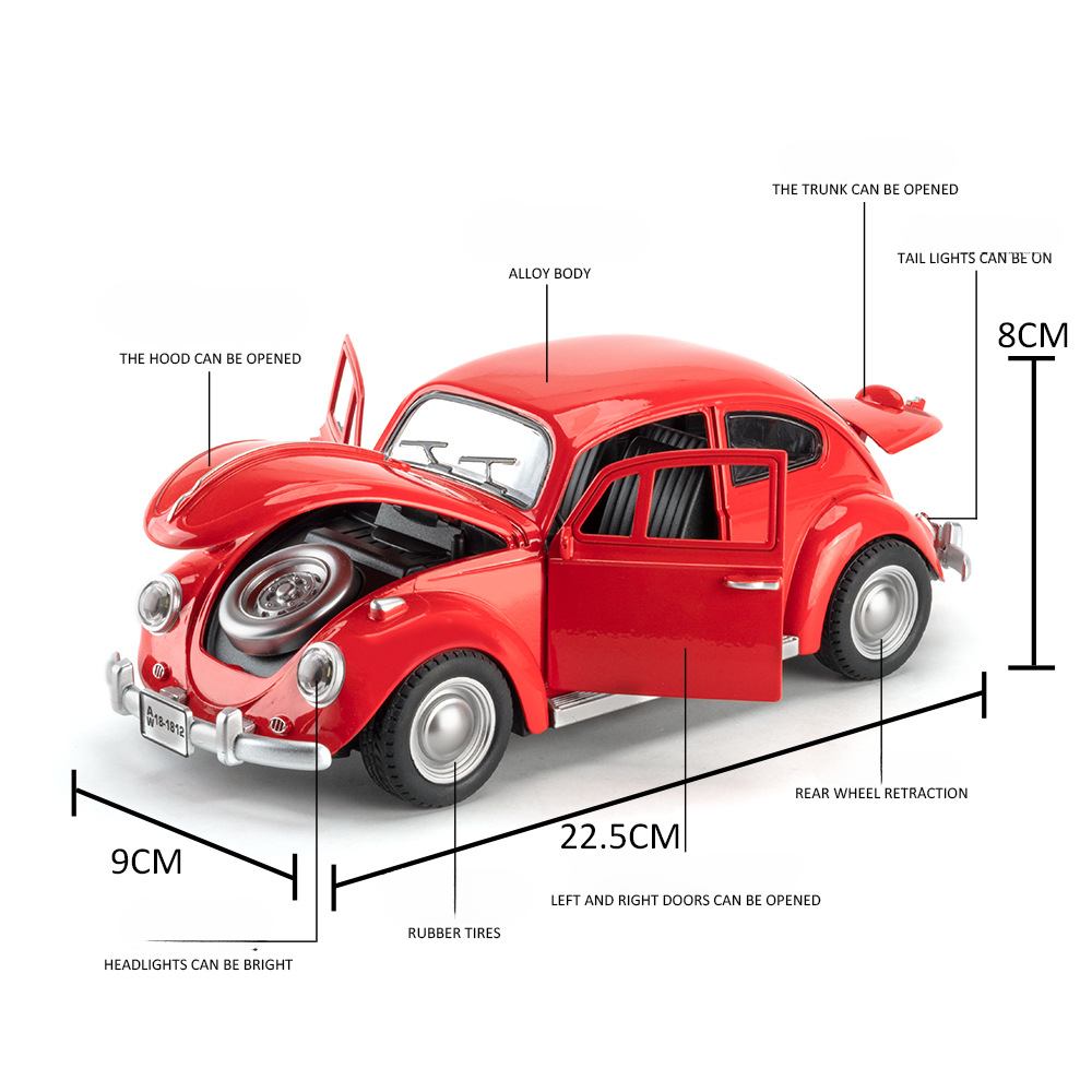 1:18 1955 Volkswagen Beetle Cl - Model Kit Volkswagen recensione e prezzo