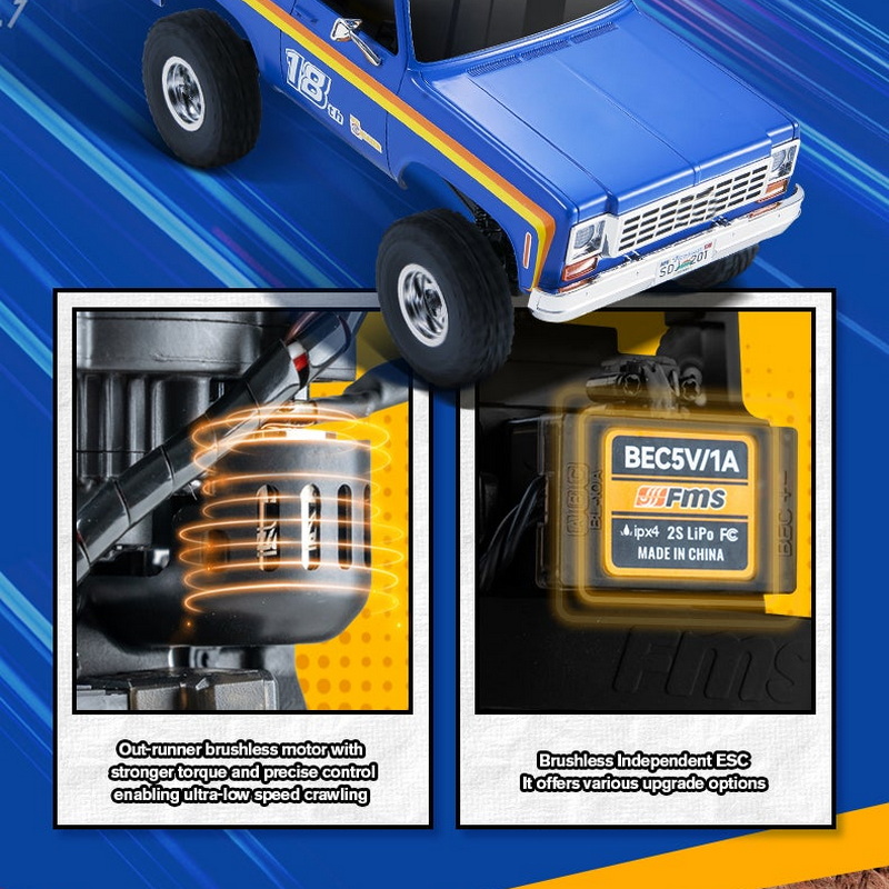 FMS FCX18/24 Aggiornamento al  - Model Kit Runner Organizer recensione e prezzo