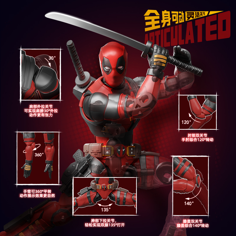 BLOKEES Originale 2024 Deadpoo - Model Kit Wolverine recensione e prezzo